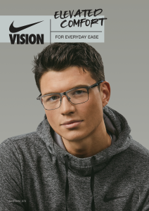 A young man wearing Nike vision glasses