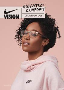 a young woman wearing Nike Vision glasses